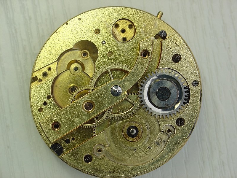 Werk Zifferblattseite